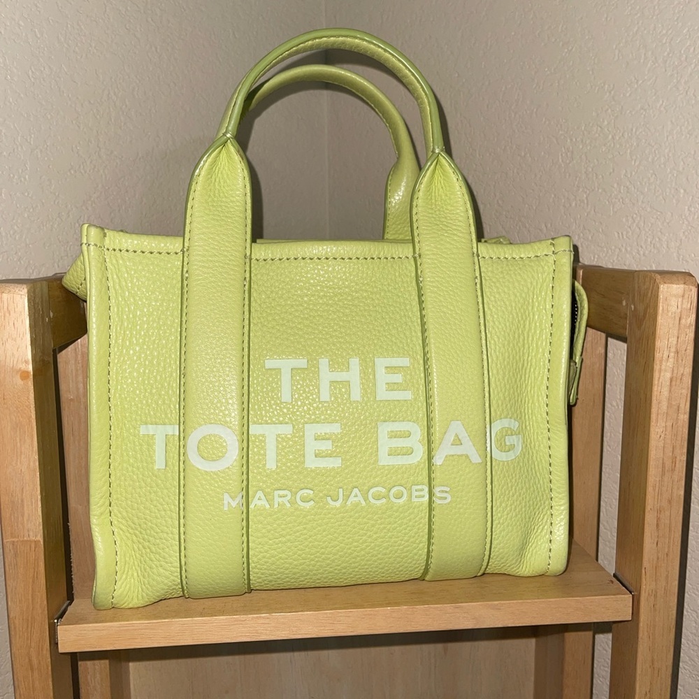 Marc Jacobs Lime Shadow Tote Bag